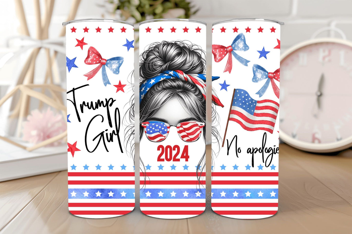 TRUMP GIRL  2024 TUMBLER