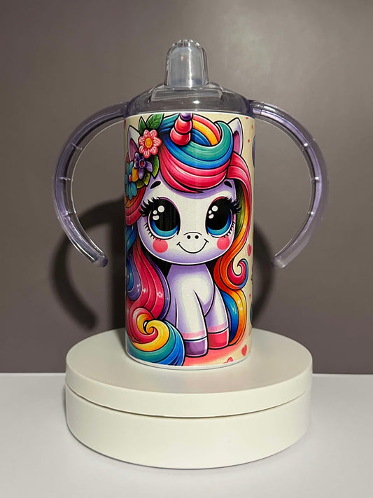 Unicorn Sippy Cup Becca’s Banging Designs 