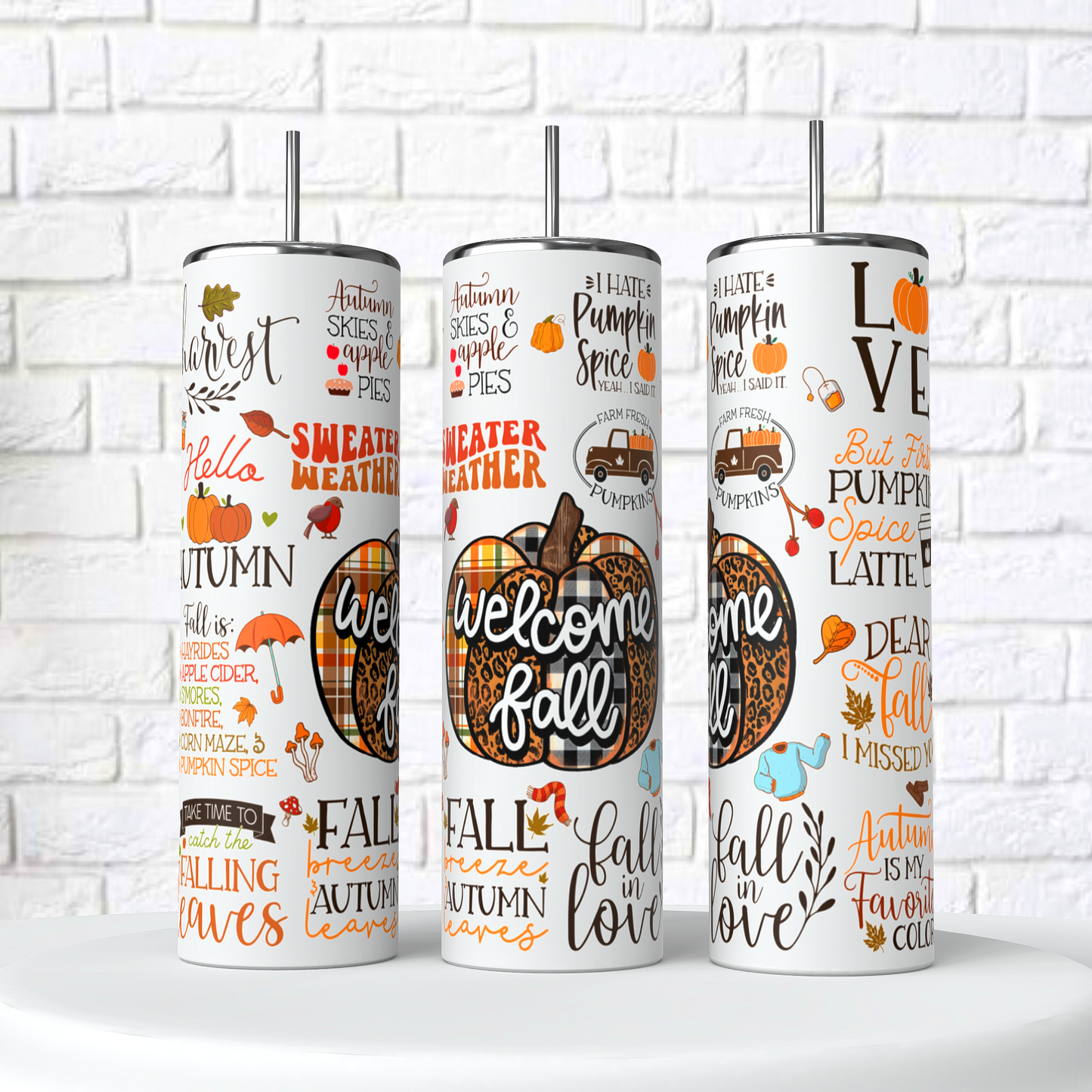 Welcome Fall Tumbler